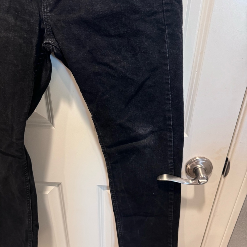 Levi's Black Slim Jeans Classic Style - Picture 2 of 4
